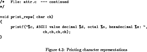 Write a program which will print an ascii values table