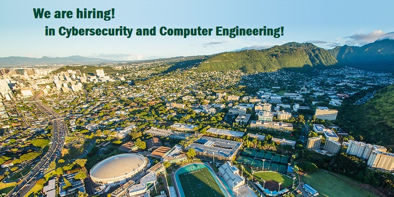 Hiring faculty Cybersecurity Computer Engineering